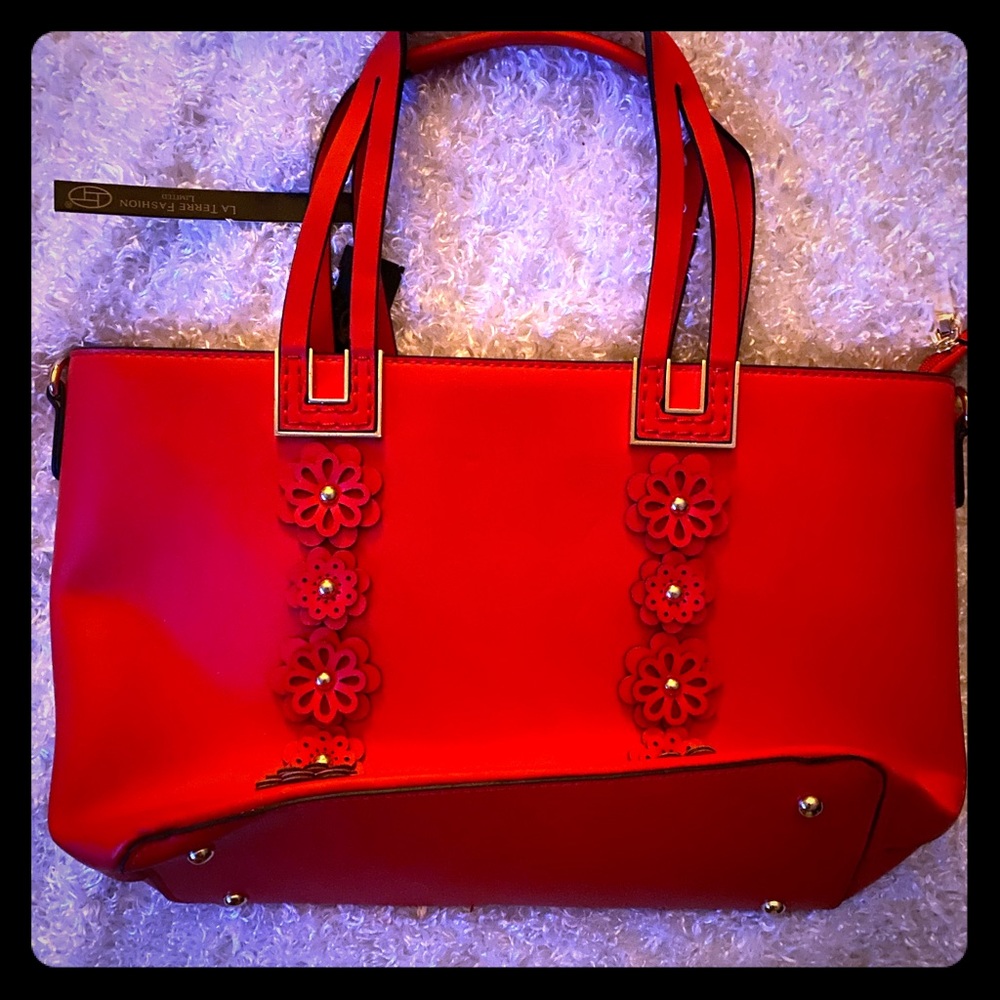 Deep Red Purse